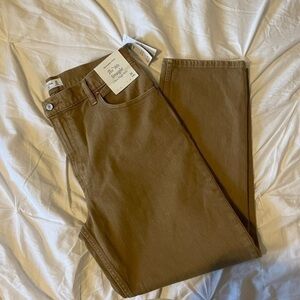 abercrombie 90’s straight ultra high rise jeans